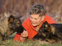 Brigitta mit Cira und Aero