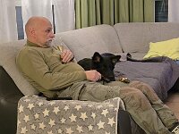Qi Tayah und Papa Jürgen